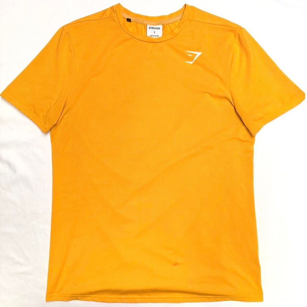 gymshark arrival tshirt orange men’s size small